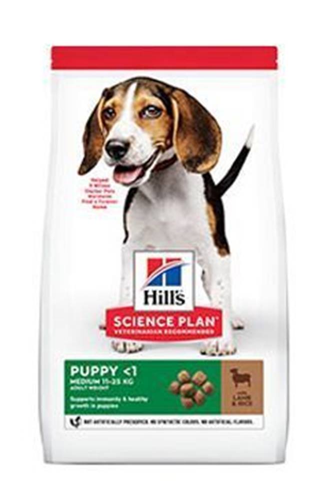 Hill's Hill's Can.Dry SP Puppy Medium Lamb&Rice 14kg