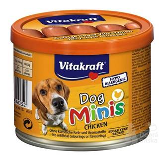 Vitakraft Pochúťka pre psov Snack Minis Chicken 12ks