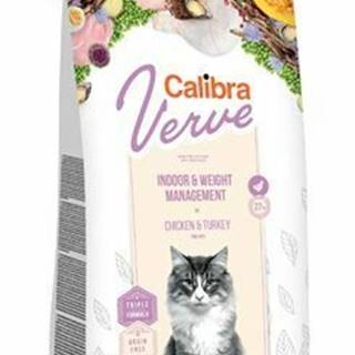 Calibra Cat Verve GF Indoor&Weight Chicken 3,5kg