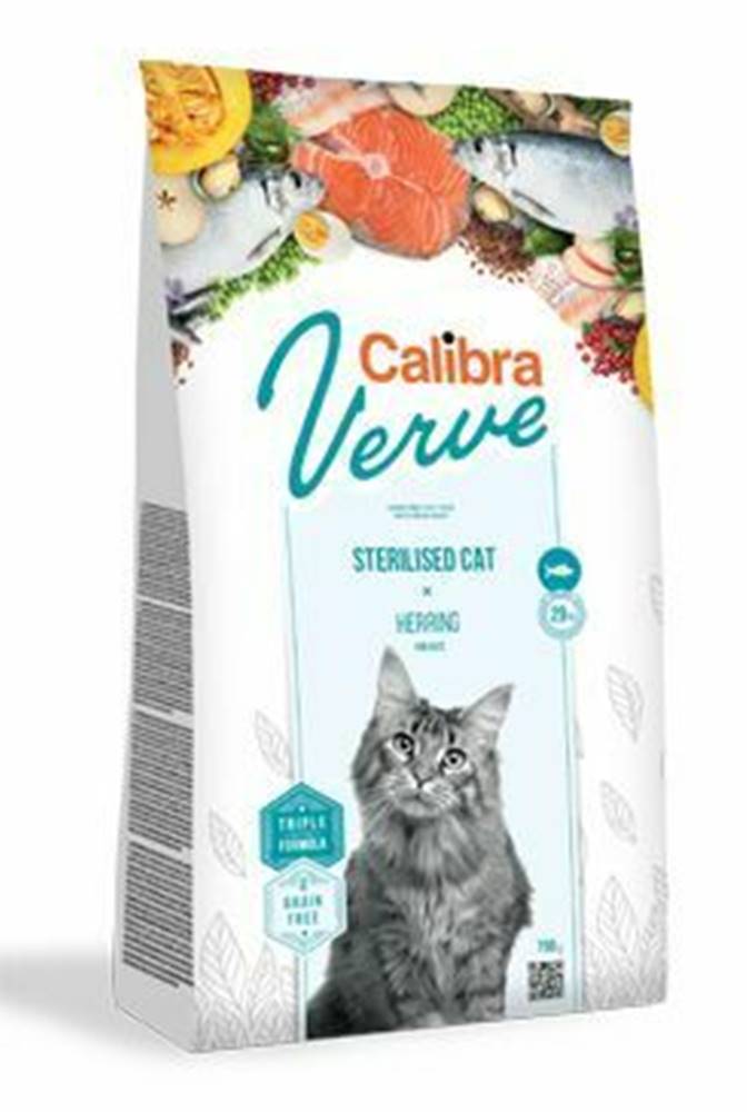 Calibra Calibra Cat Verve GF Sterilizovaný sleď 750g