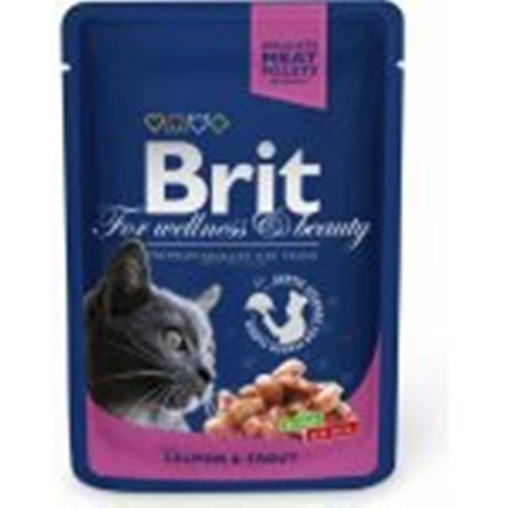 Brit Brit Premium Cat kapsa with Salmon & Trout 100g