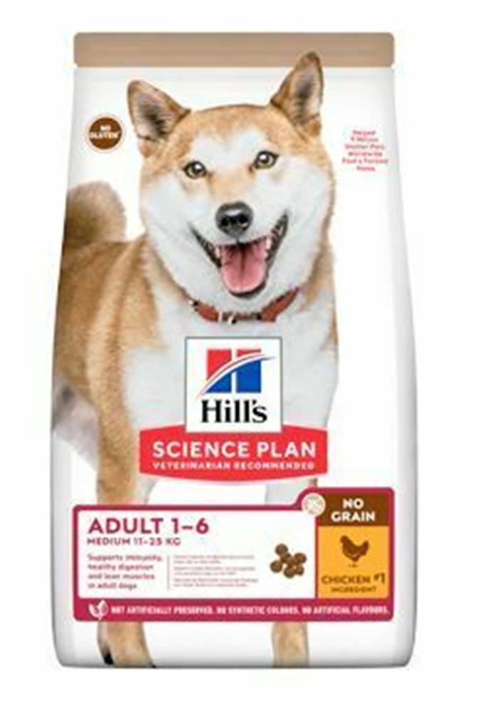 Hill's Hill's Can.Dry SP Adult Medium NG Chicken 14kg