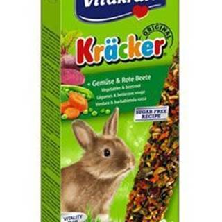 Vitakraft Rodenta Rabbit Kräcker zelenina + červ.řepa 2ks