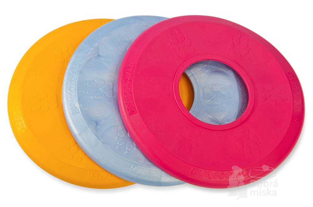 SUM-PLAST Hračka pes Disk MAX aport plovací Vanil. 25 cm SP