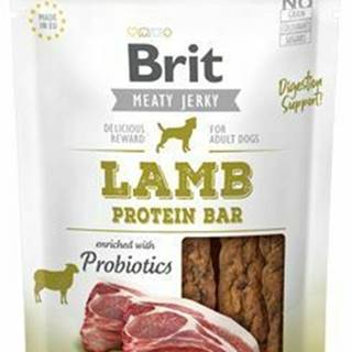 Proteínová tyčinka Brit Jerky Lamb 200g