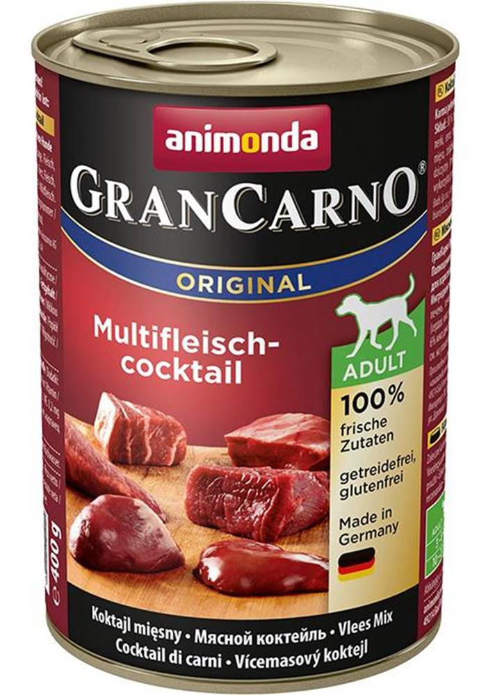 Animonda Animonda dog konzerva Gran Carno mäsový koktail - 400g