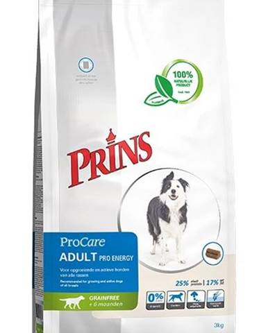 PRINS ProCare grain free ADULT pro energy - 3kg
