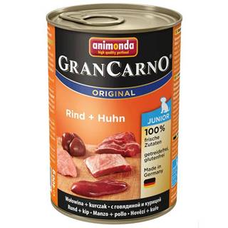 Animonda dog konzerva Gran Carno Junior hovädzie / kuracie - 400g