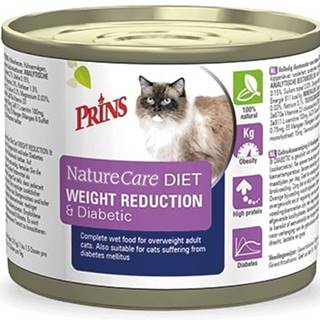 PRINS NatureCare Veterinary Diet WEIGHT REDUCTION & Diabetic - 200 g