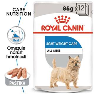 Royal Canin Light Weight Care Dog Loaf - dietní kapsička s paštikou pro psy - 85g
