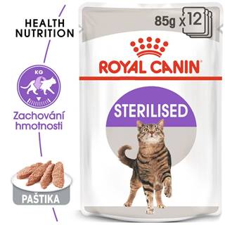 Royal Canin Sterilised Loaf - kapsička s paštikou pro kastrované kočky - 85g