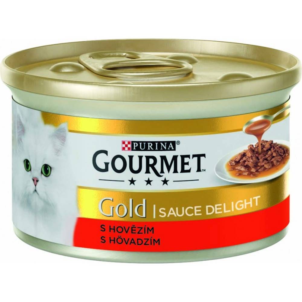 Gourme gold PURINA GG sauce delight hov./kura 85 g konzerva - KURACIE