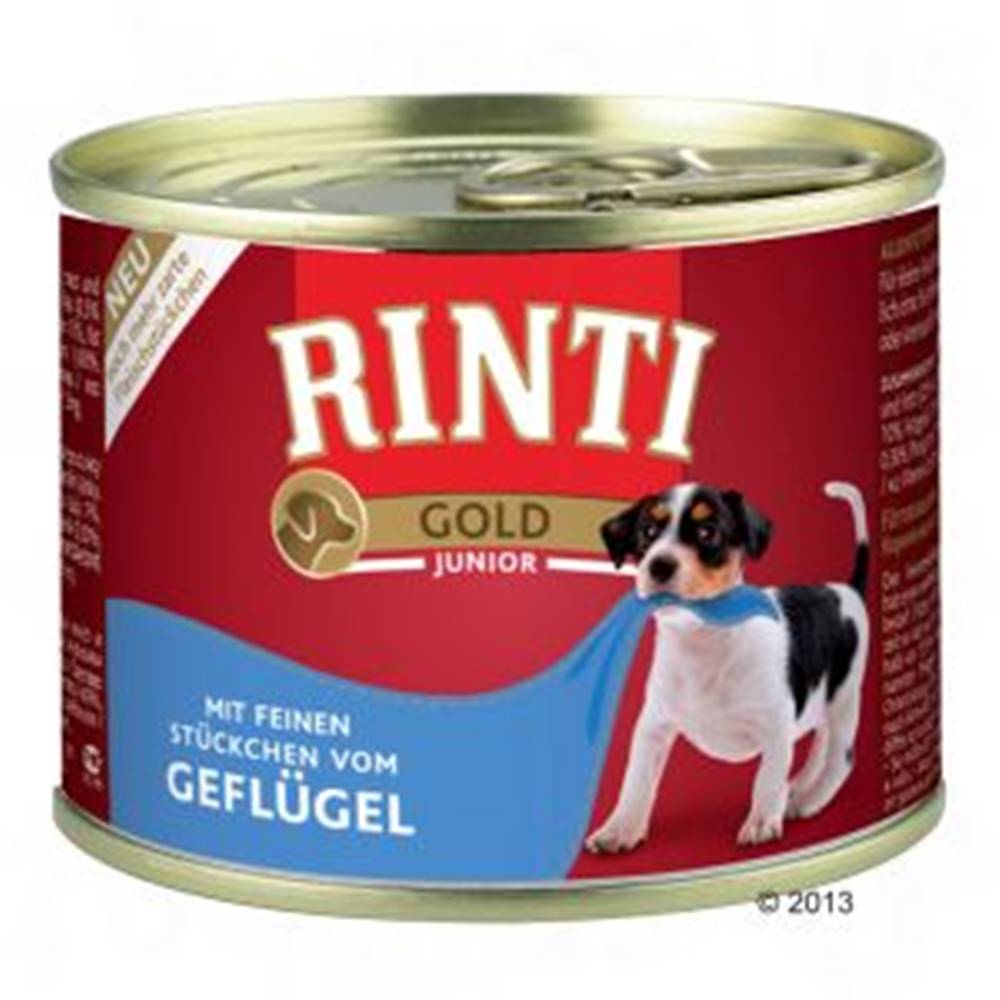 Rinti RINTI GOLD konzerva JUNIOR hydinové - 185g