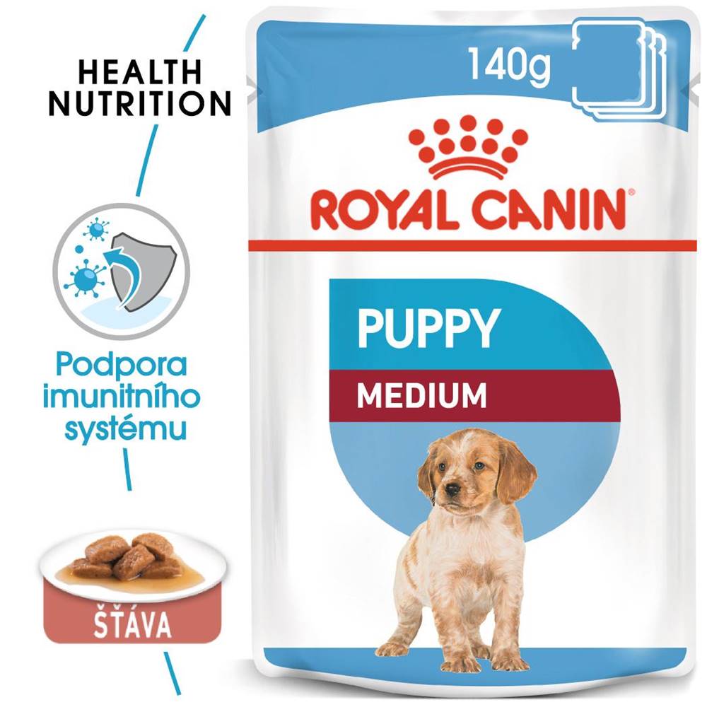 Royal Canin Royal Canin Medium Puppy - kapsička pro střední štěňata - 140g