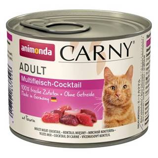 ANIMONDA cat konzerva CARNY mäsový koktail - 200g