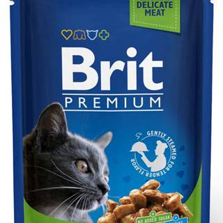 BRIT cat  vrecko   STERILISED 100g - Kuracie