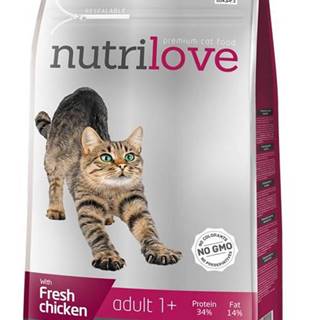 NUTRILOVE cat ADULT - KURACIE 1,5kg