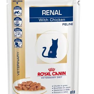 Royal Canin Veterinary Diet Cat RENAL CHICKEN vrecko - 85g