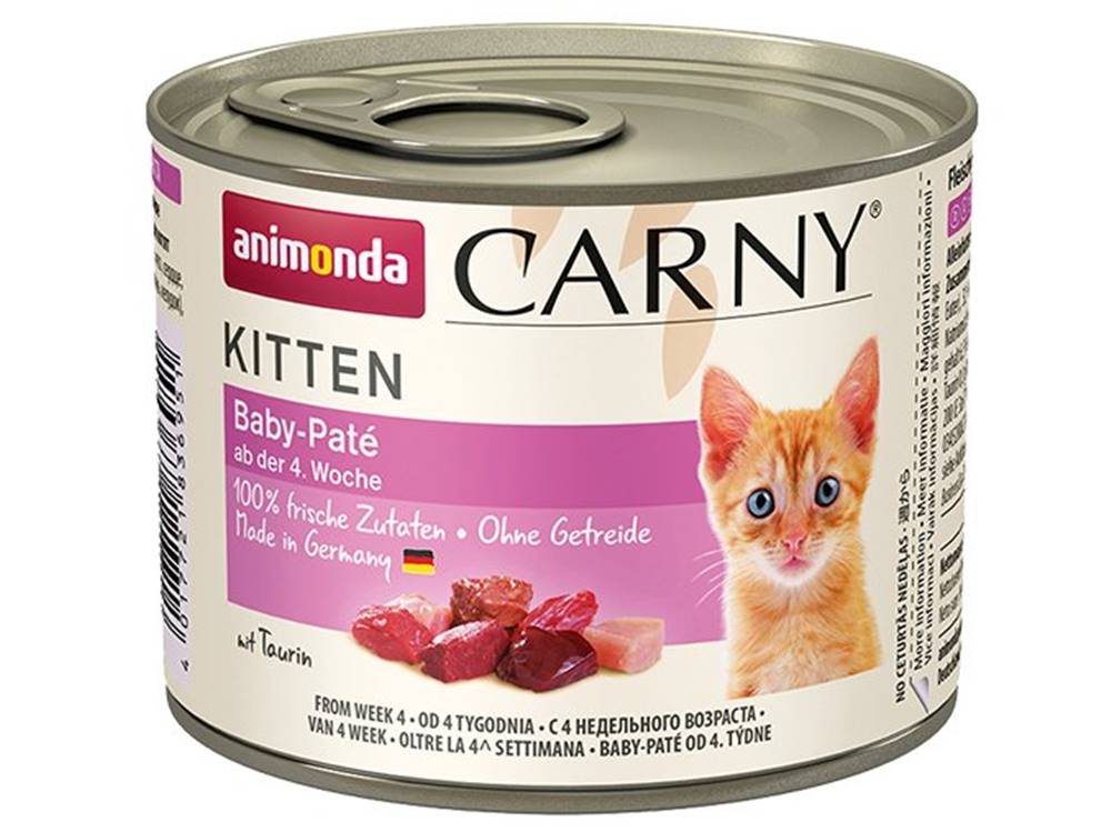 Animonda Animonda cat konzerva Carny BABY paté - 200g