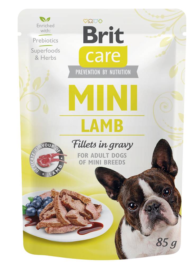 Brit Care BRIT CARE dog  MINI kapsa ADULT  lamb - 85g