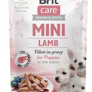 BRIT CARE dog  MINI kapsa  PUPPIES  lamb - 85g