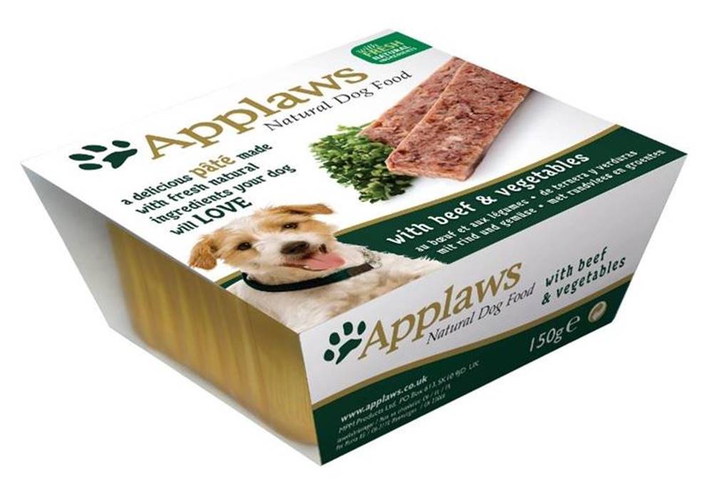 Applaws APPLAWS dog  vanička  HOVĚZÍ/zelenina - 150g