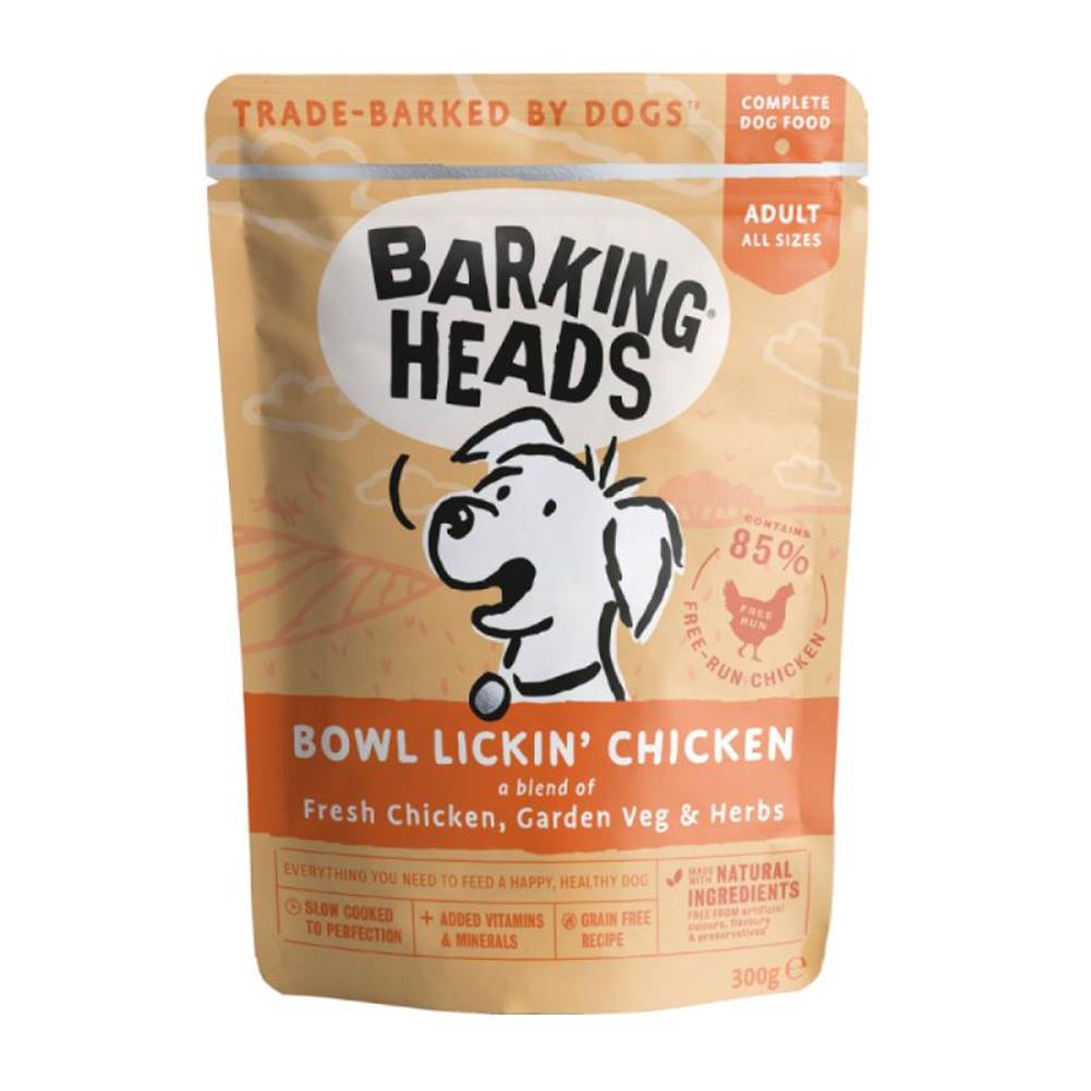 Barking heads Barking Heads    kapsa BOWL LICKIN chicken    - 300g