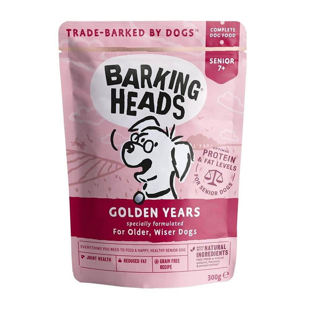Barking heads Barking Heads  kapsa GOLDEN years - 300g