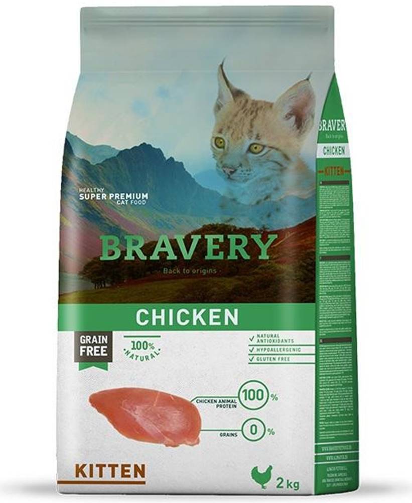 Bravery BRAVERY cat   KITTEN - 400g