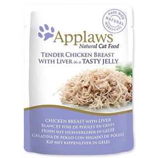 APPLAWS kapsa CHICKEN/LIVER v želé - 70g
