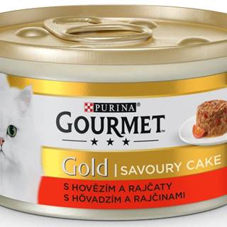 PURINA GG savoury cake 85g konzerva - HOVÄDZIE / paradajky