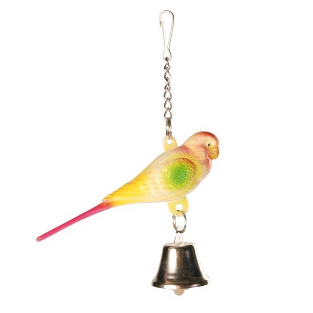 (bez zařazení) HRAČKA vtáky ANDULKA / zvonček - 9cm