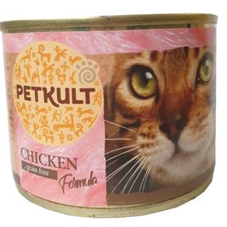 PETKULT  cat konz. KUŘECÍ - 185g