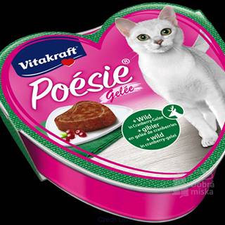 Vitakraft Cat Poésie konz. želé zvěř.,brusinka 85g