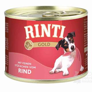 Rinti Dog Gold hovädzia konzerva 185g