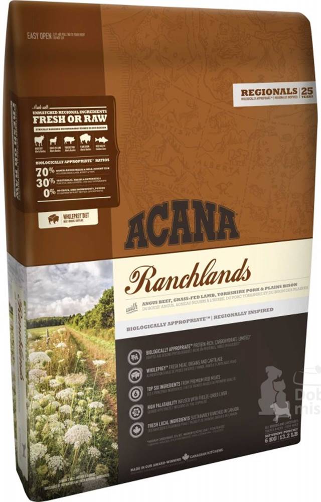 Acana Acana Dog Ranchlands Regionals 11,4 kg