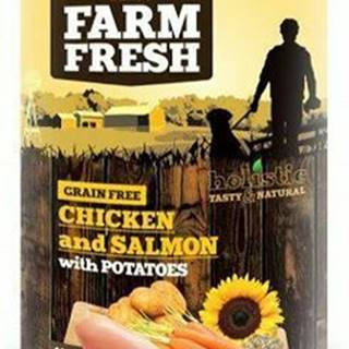 Farm Fresh Dog Chicken&Salmon with Potatoes cons 800g