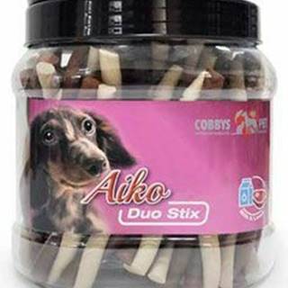 Pamlsok pre psov Duo Stix 12cm mlieko+jahňatá 45 ks
