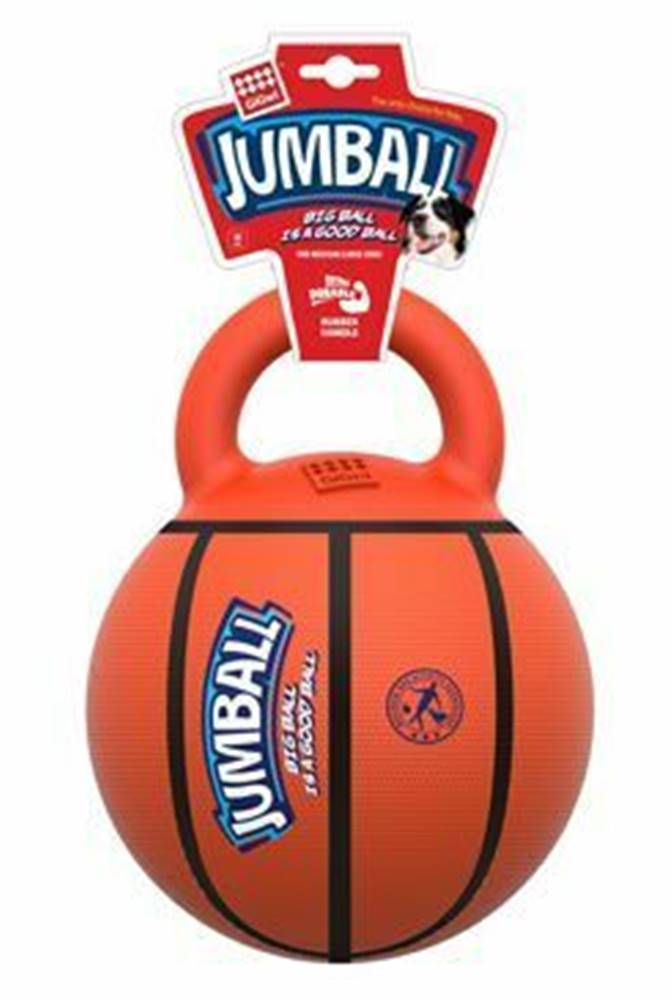 GiGwi Hračka pre psov GiGwi Jumball Basketbalová lopta s rukoväťou