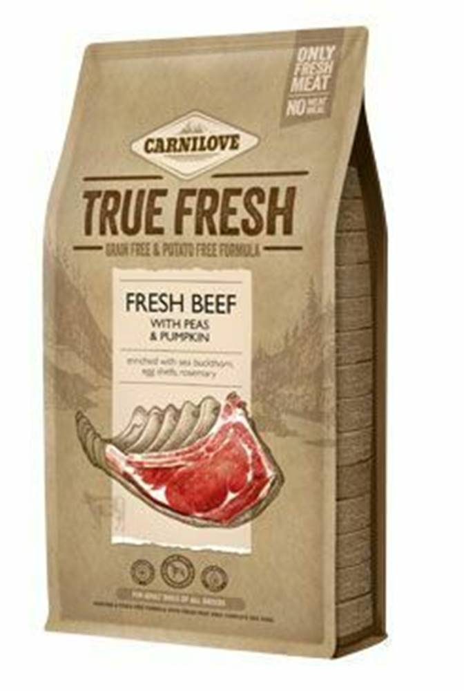 Carnilove Carnilove dog True Fresh Beef Adult 4 kg