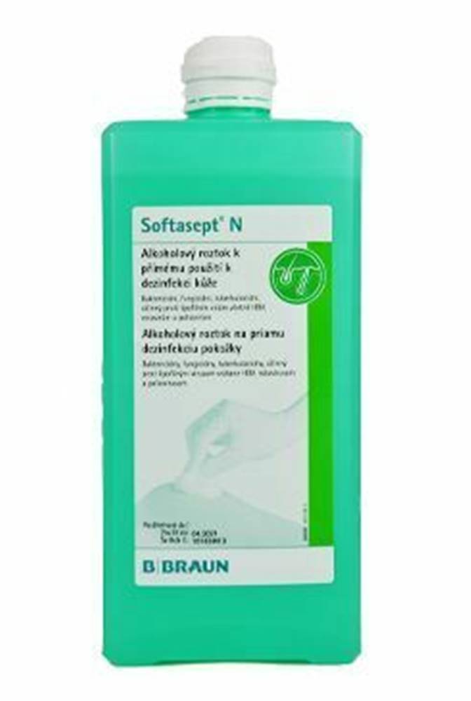 BBRAUN Softasept N 1000ml dezinfekcia kože, slizníc a rán
