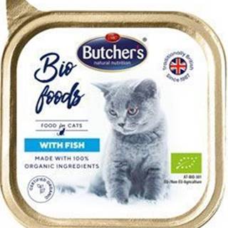 Butcher's Cat Bio s rybami 85g