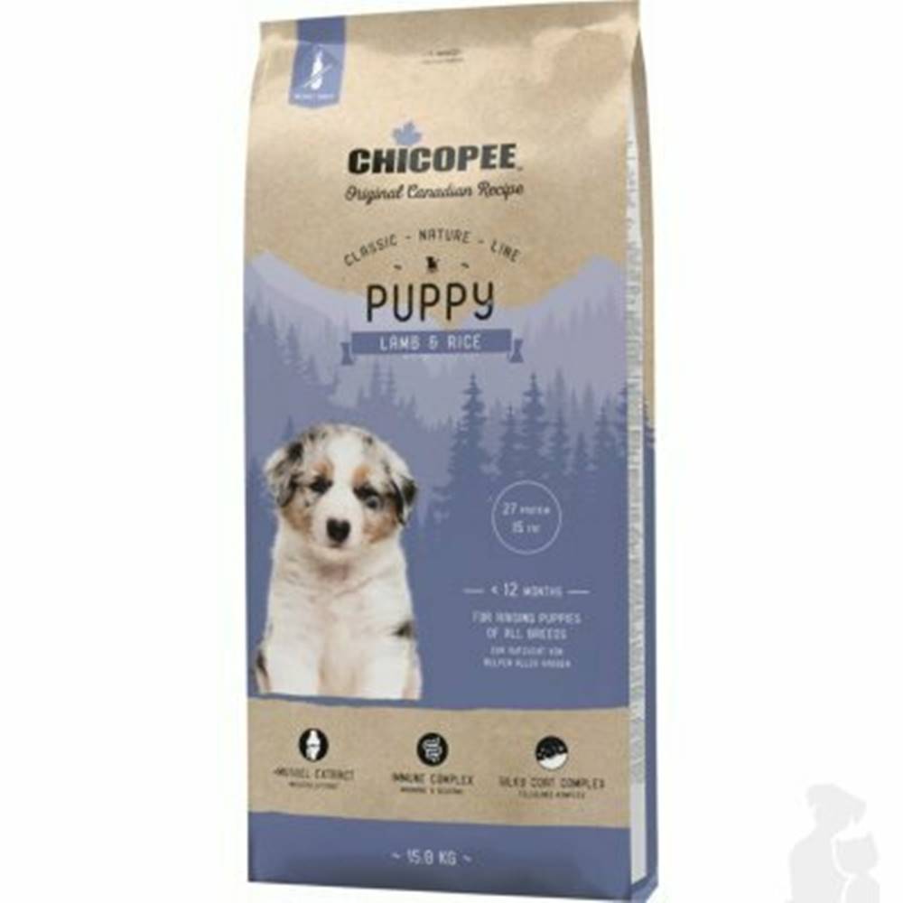 CHICOPEE Chicopee Classic Nature Puppy Lamb-Rice 2kg