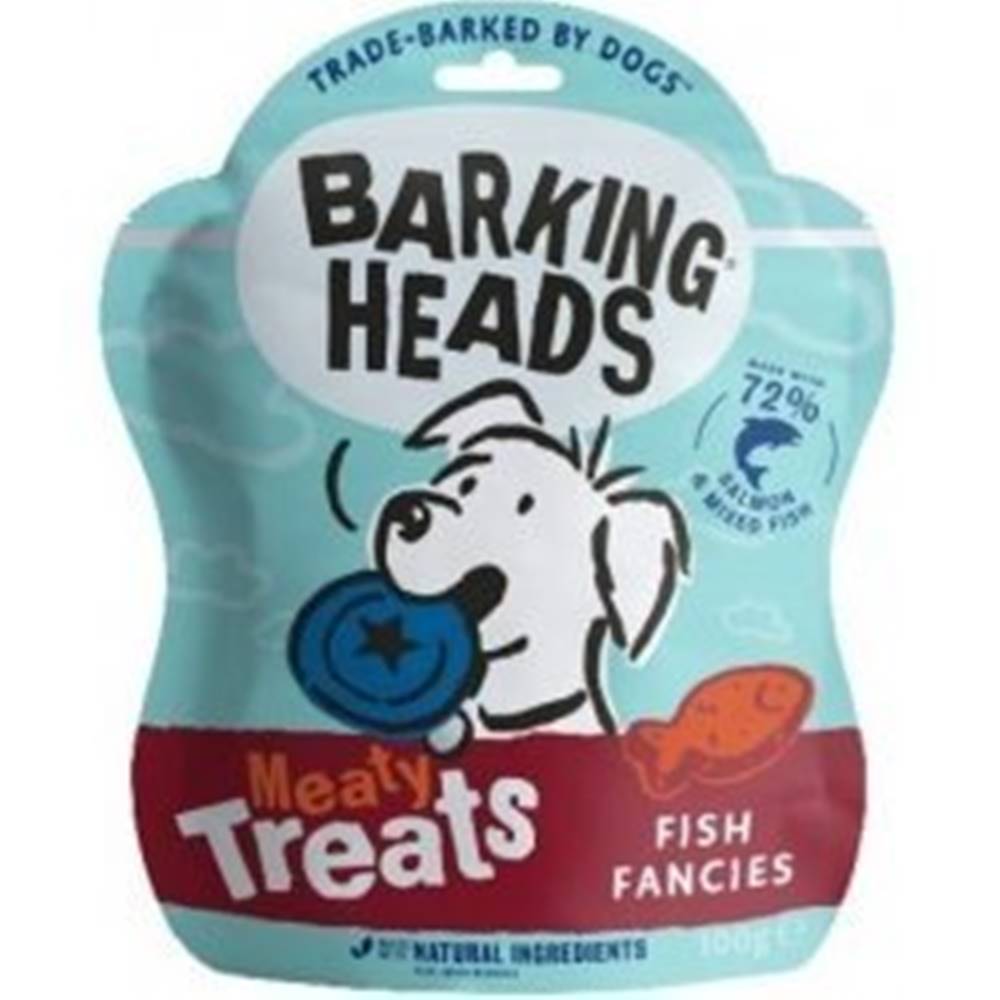Barking heads BARKING HEADS Meaty Treats Fish Fancies 100g