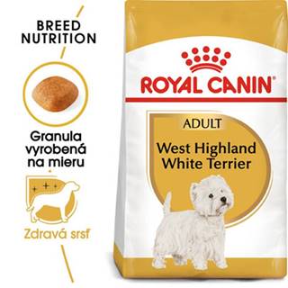 ROYAL CANIN Westie Adult 1,5 kg granule pre dospelého westhinghlandského bieleho teriéra