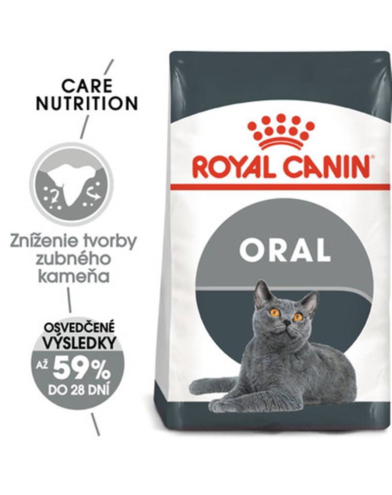 fera ROYAL CANIN Oral Care 8 kg granule pre mačky znižujúce tvorbu zubného kameňa