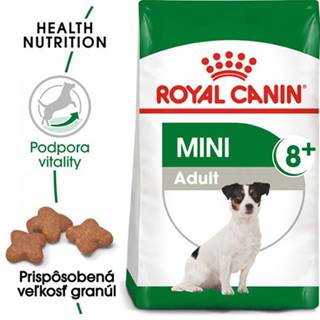 ROYAL CANIN Mini Adult 8+ 2kg granuly pre dospelé starnúce psy