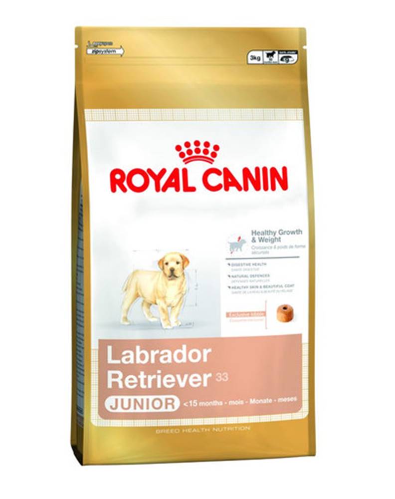fera ROYAL CANIN Labrador Retriever Junior 1 kg granule pre šteniatka do 15 miesiaca, rasa labrador retriever