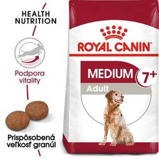 ROYAL CANIN Medium Adult 7+ granule 15kg pre dospelé starnúce stredné psy