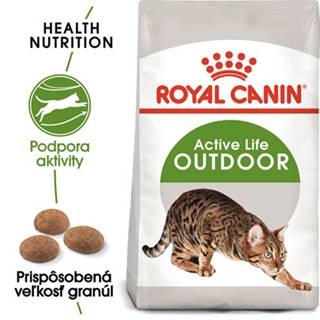 ROYAL CANIN Outdoor 2kg granule pre mačky s častým pohybom vonku